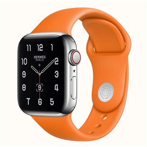 apple watch hermes orange band